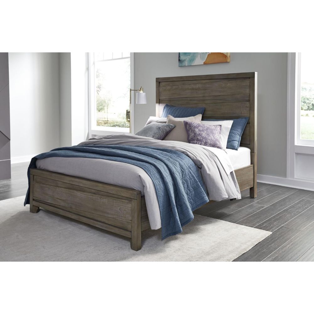 Modus Furniture - Hearst Solid Wood Full-Size Bed in Sahara Tan - 6VF3A4 veiw 6