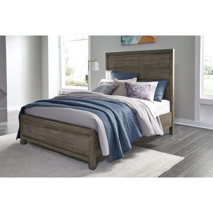 Modus Furniture - Hearst Solid Wood Full-Size Bed in Sahara Tan - 6VF3A4 veiw 6