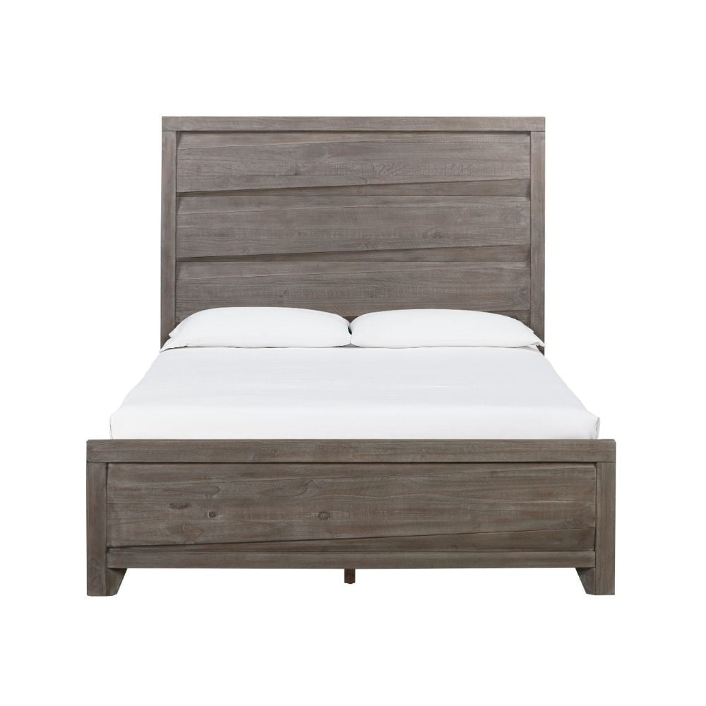 Modus Furniture - Hearst Solid Wood Queen-Size Bed in Sahara Tan - 6VF3A5 veiw 2
