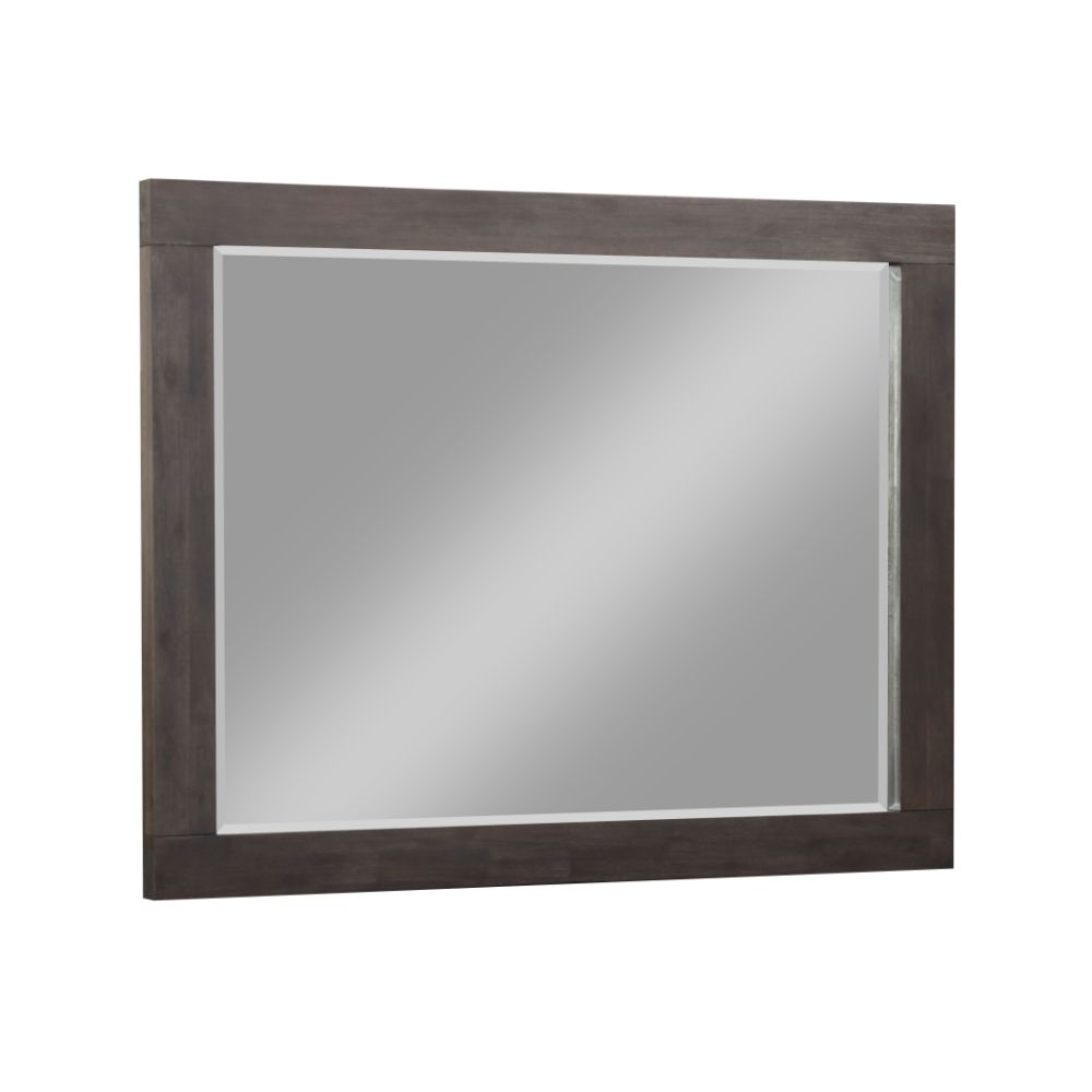 Modus Furniture - Heath Beveled Glass Mirror in Basalt Grey - 3H5783 veiw 1