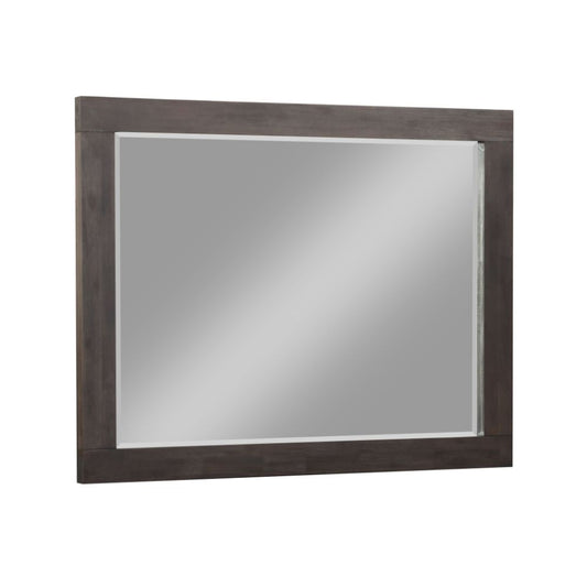 Modus Furniture - Heath Beveled Glass Mirror in Basalt Grey - 3H5783 veiw 1