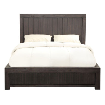 Modus Furniture - Heath California King-Size Platform Bed in Basalt Grey - 3H57F6 veiw 4