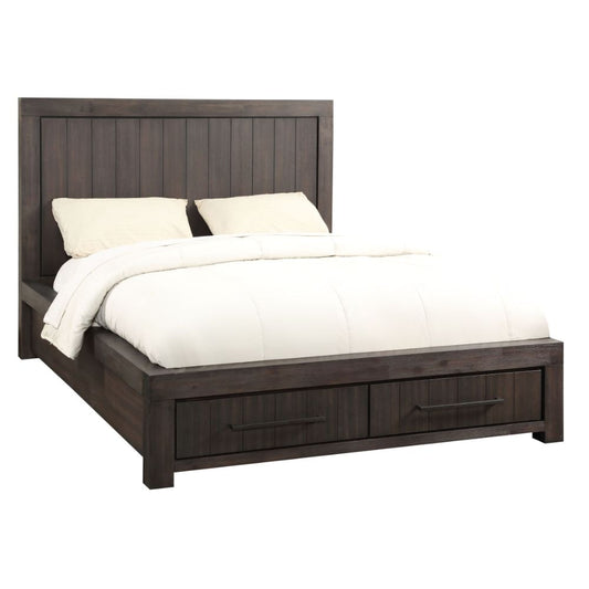 Modus Furniture - Heath Full-Size Two Drawer Storage Bed in Basalt Grey - 3H57D4 veiw 1