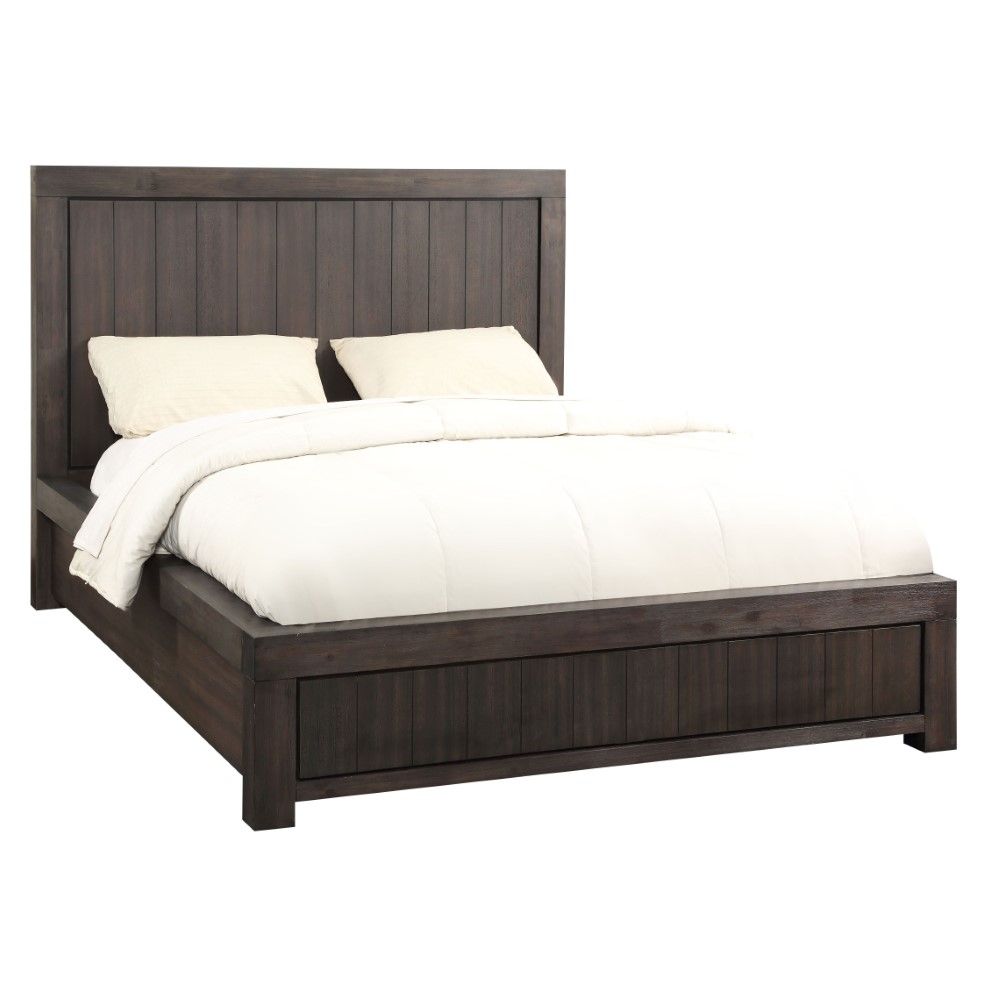 Modus Furniture - Heath King-Size Platform Bed in Basalt Grey - 3H57F7 veiw 1