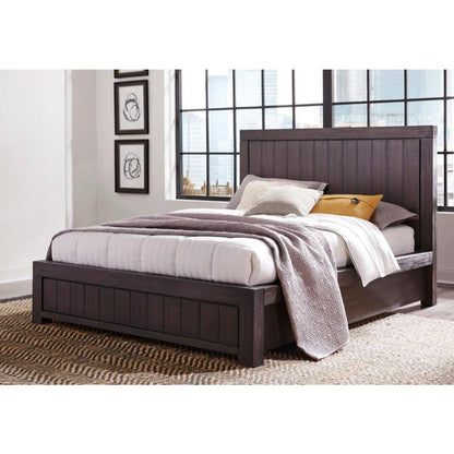 Modus Furniture - Heath Queen-Size Platform Bed in Basalt Grey - 3H57F5 veiw 2