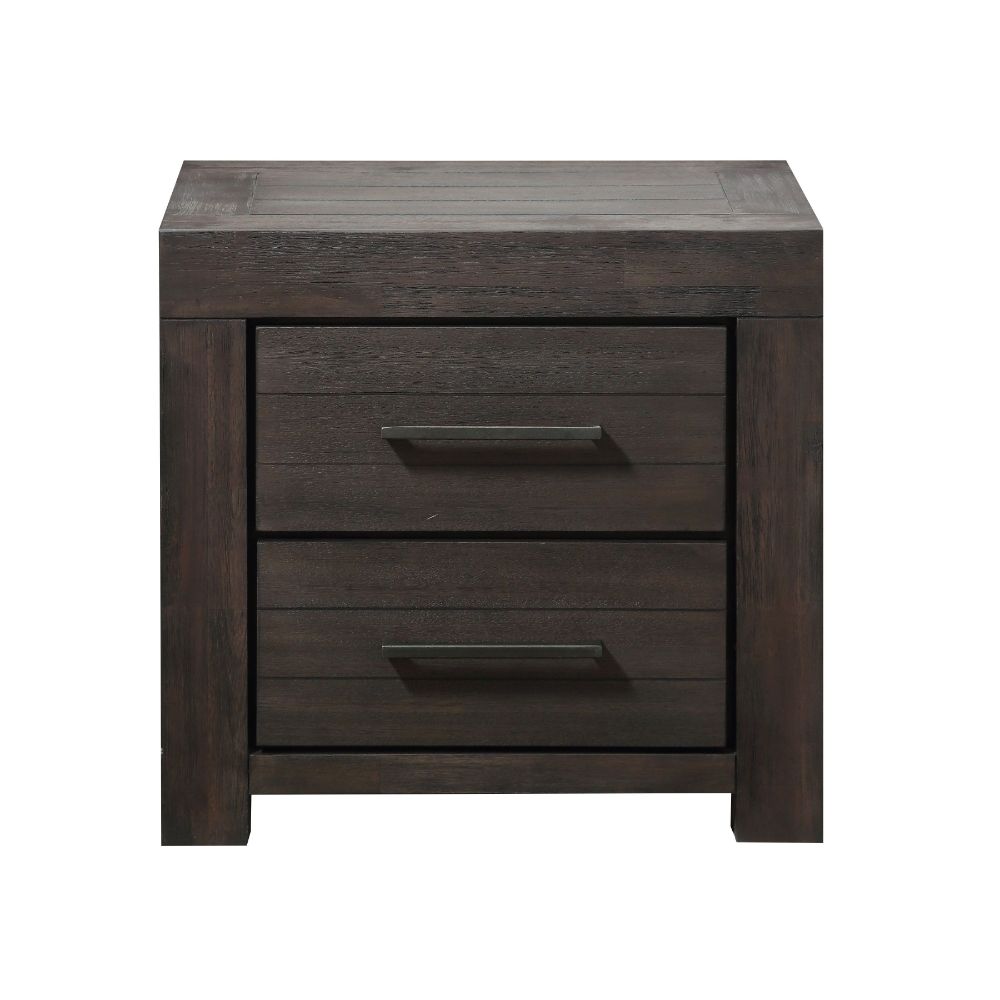 Modus Furniture - Heath Two Drawer Nightstand in Basalt Grey - 3H5781 veiw 1