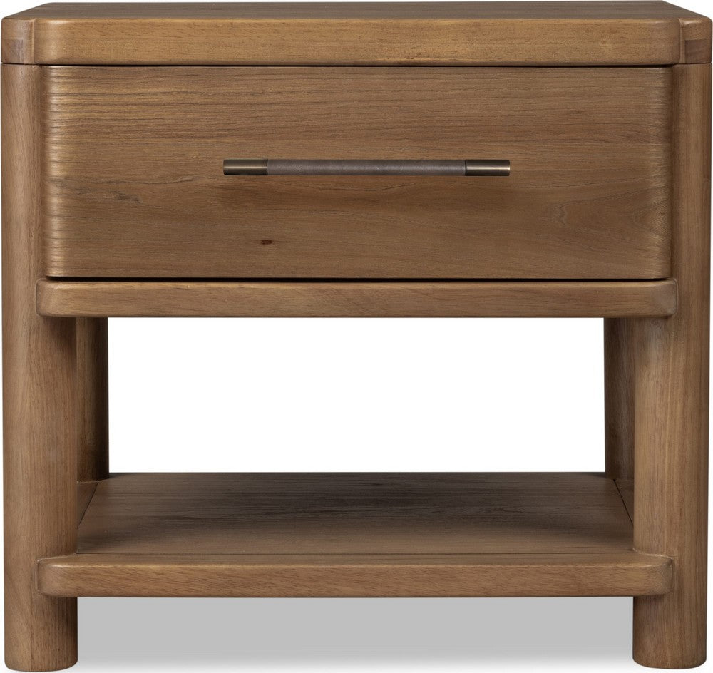 Modus Furniture - Hollis 1 Drw NS w/CM - Cbn Glw - WC2D81 view 2