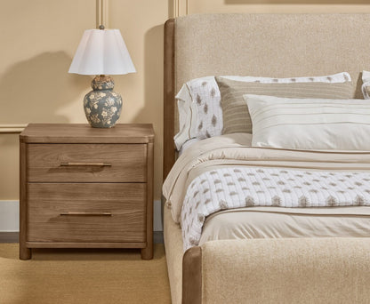 Modus Furniture - Hollis 2 Drw NS w/CM - Cbn Glw - WC2D81B view 4
