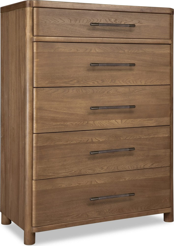 Modus Furniture - Hollis 5 Drw Chest - Cabin Glw - WC2D84 view 1