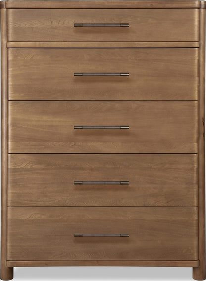 Modus Furniture - Hollis 5 Drw Chest - Cabin Glw - WC2D84 view 2