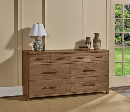 Modus Furniture - Hollis 8 Drw Dresser - Cbn Glw - WC2D82 view 4
