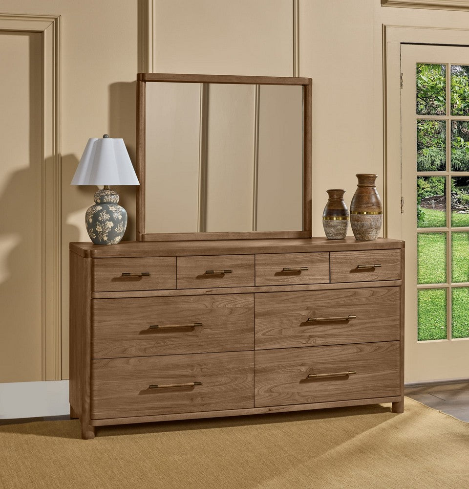Modus Furniture - Hollis Drs Mirror - Cabin Glow - WC2D83 view 3