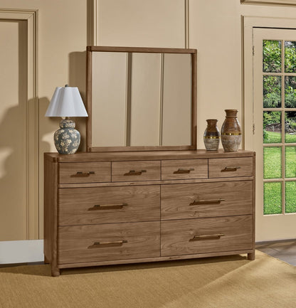 Modus Furniture - Hollis Drs Mirror - Cabin Glow - WC2D83 view 3