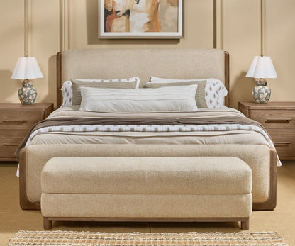 Modus Furniture - Hollis Uph CK Bed - Swtr/C Glw - WC2DH6 view 5