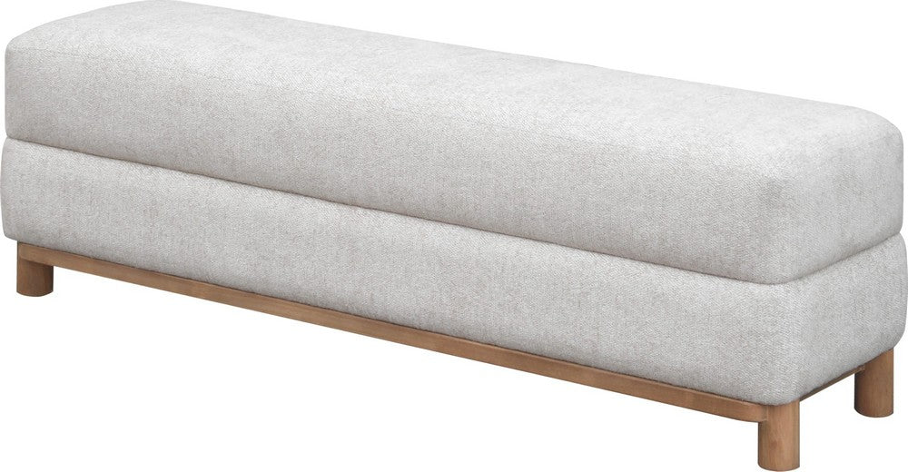 Modus Furniture - Hollis Wd/Uph Bnch - Swt/C Glw - WC2D88 view 1
