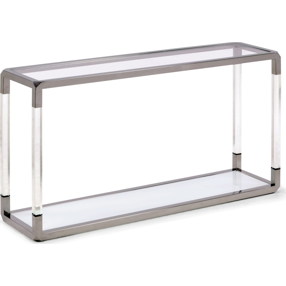 Modus Furniture - Jasper Console Table in Acrylic/White Glass/PSS - 8YW423 view 3