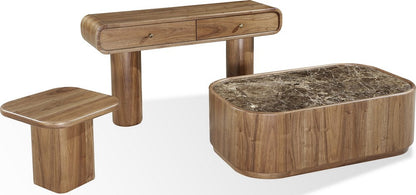 Modus Furniture - Juba Walnut Console Table in Mongoose - UWYT23 view 4
