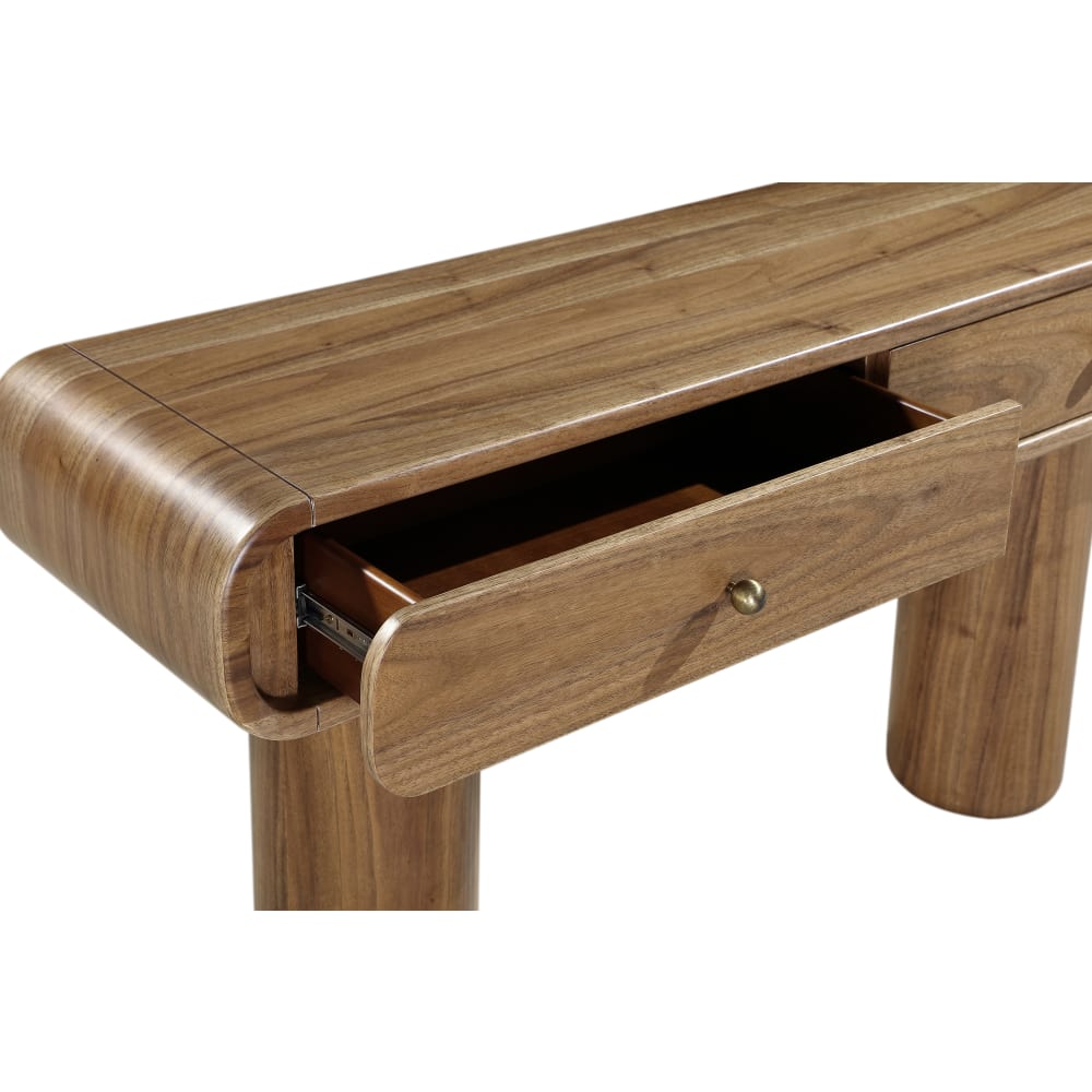 Modus Furniture - Juba Walnut Console Table in Mongoose - UWYT23 view 7