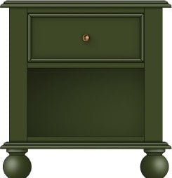 Modus Furniture - Kellie 1-Dwr NS - Juniper - YY5M81 view 1
