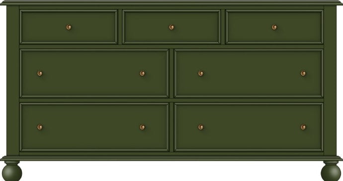 Modus Furniture - Kellie 7-Dwr Dresser - Juniper - YY5M82 view 1