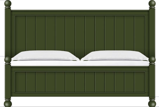 Modus Furniture - Kellie KG Panel Bed - Juniper - YY5MA7 view 1