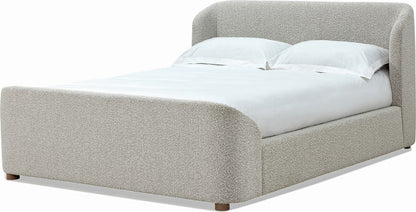 Modus Furniture - Kiki Full-size Upholstered Platform Bed in Cotton Ball Boucle (2026) - MQNBL4 view 1