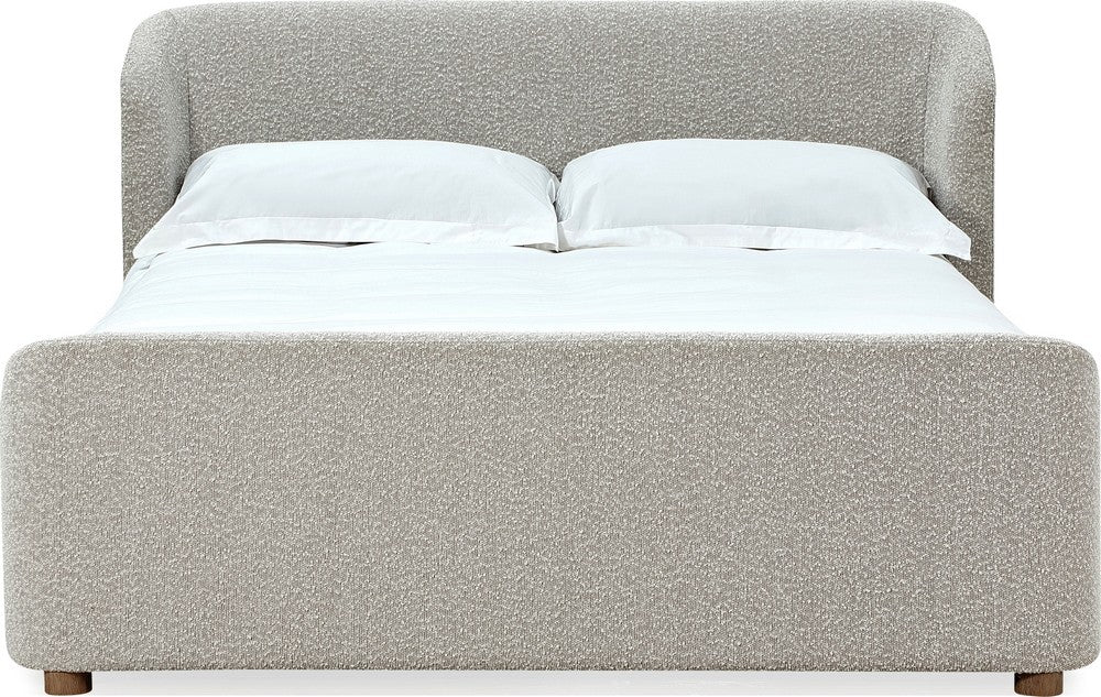 Modus Furniture - Kiki Full-size Upholstered Platform Bed in Cotton Ball Boucle (2026) - MQNBL4 view 2