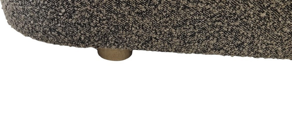 Modus Furniture - Kiki Upholstered Hinged Storage Bench in Pumpernickel Boucle (2026) - MQRV91 view 5