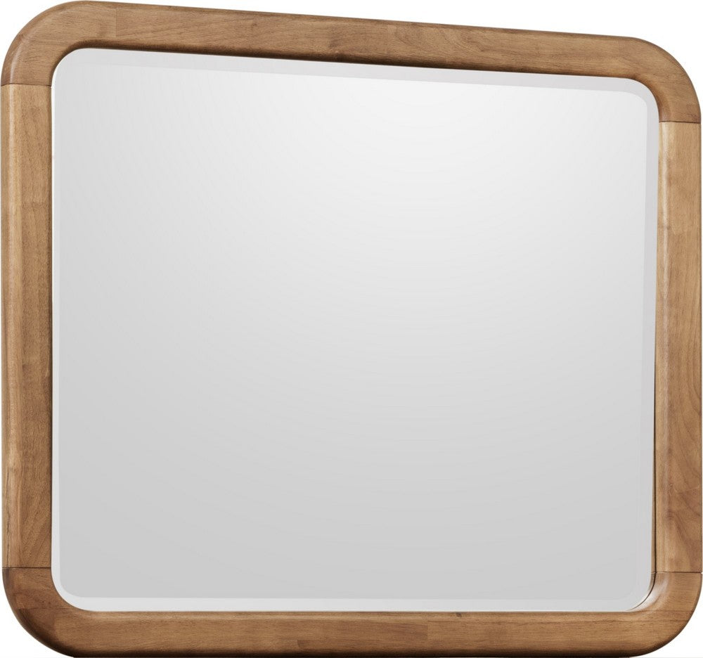 Modus Furniture - Kione Beveled Glass Wall or Dresser Mirror in Lioness - TXXW83 view 1