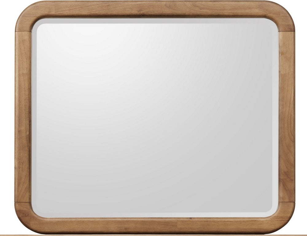 Modus Furniture - Kione Beveled Glass Wall or Dresser Mirror in Lioness - TXXW83 view 2