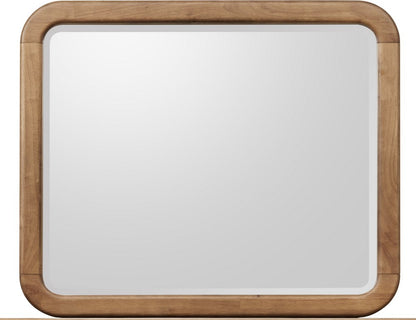 Modus Furniture - Kione Beveled Glass Wall or Dresser Mirror in Lioness - TXXW83 view 2