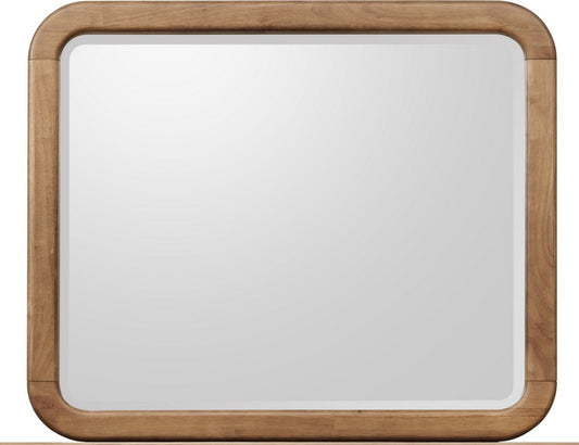 Modus Furniture - Kione Beveled Glass Wall or Dresser Mirror in Lioness - TXXW83 view 2