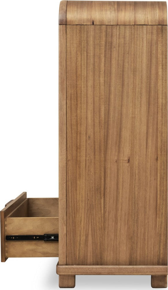 Modus Furniture - Kione Five Drawer Acacia Wood Chest in Lioness - TXXW84 view 4