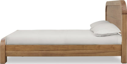 Modus Furniture - Kione King-size Acacia Wood Platform Bed in Lioness - TXXWH7 view 3