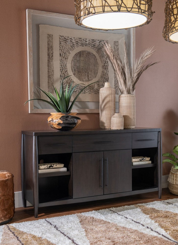 Modus Furniture - Koko Acacia Wood Sideboard in Minx - TWXV78 view 11