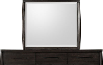 Modus Furniture - Koko Beveled Glass Wall or Dresser Mirror in Minx - TWXV83 view 1