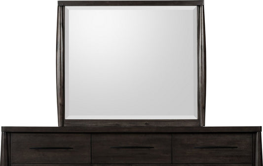 Modus Furniture - Koko Beveled Glass Wall or Dresser Mirror in Minx - TWXV83 view 1