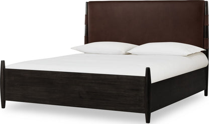 Modus Furniture - Koko California King-size Upholstered Panel Bed in Minx - TWXVA6 view 1
