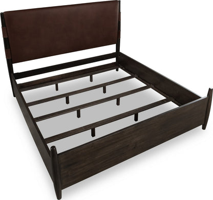 Modus Furniture - Koko California King-size Upholstered Panel Bed in Minx - TWXVA6 view 7
