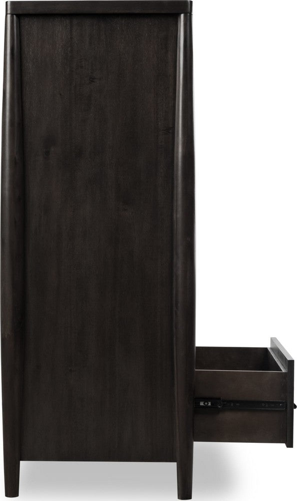 Modus Furniture - Koko Five Drawer Acacia Wood Chest in Minx - TWXV84 view 4