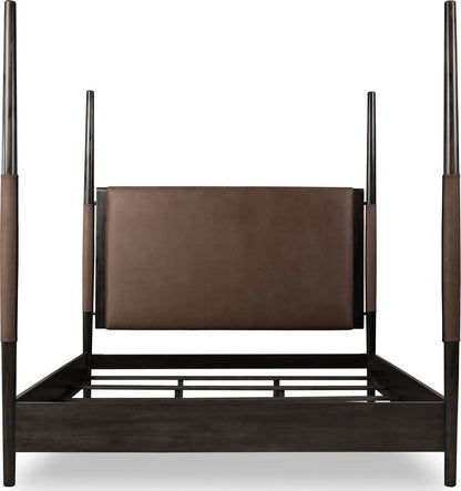 Modus Furniture - Koko King-size Upholstered Poster Bed in Minx - TWXVB7 view 5