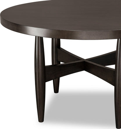 Modus Furniture - Koko Round Acacia Wood Dining Table in Minx - TWXV61 view 5