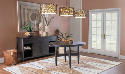 Modus Furniture - Koko Round Acacia Wood Dining Table in Minx - TWXV61 view 7