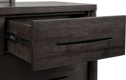 Modus Furniture - Koko Seven Drawer Acacia Wood Dresser in Minx - TWXV82 view 6