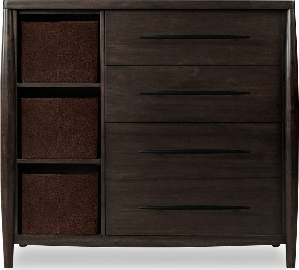 Modus Furniture - Koko Sweater Chest with Storage Bins in Minx - TWXV86 view 2