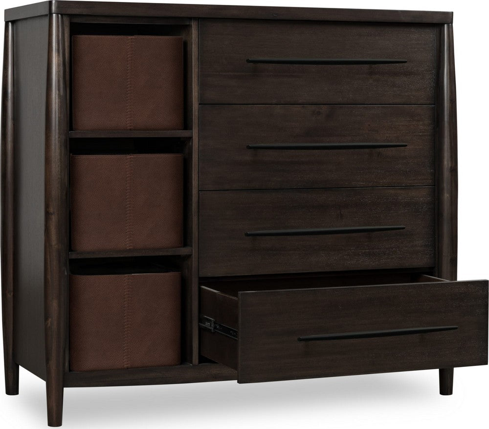 Modus Furniture - Koko Sweater Chest with Storage Bins in Minx - TWXV86 view 3