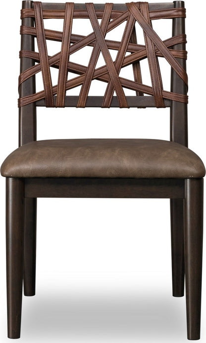 Modus Furniture - Koko Synthetic Leather Dining Chair in Minx Set of 2 - TWXV64_2 view 2