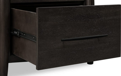 Modus Furniture - Koko Two Drawer Nightstand with Cord Management in Minx - TWXV81 view 5
