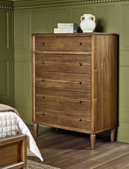 Modus Furniture - Langley 5 Drw Chest - Autm Fst - WDZX84 view 3
