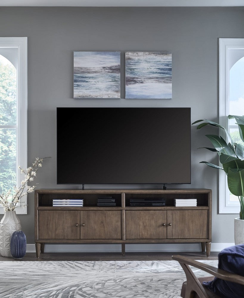 Modus Furniture - Langley 84W Ent Cnsl - Aut Fst - WDZX2684 view 6